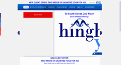 Desktop Screenshot of hinghamyoga.com